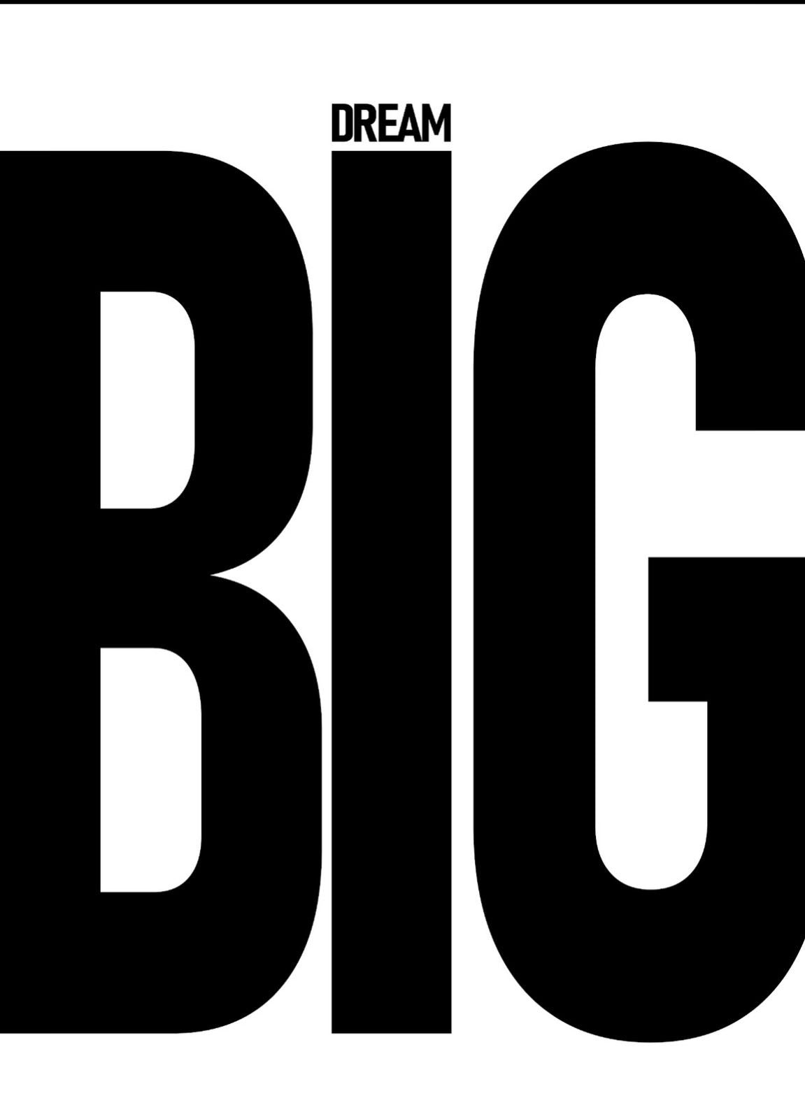 Dream Big Statement Art