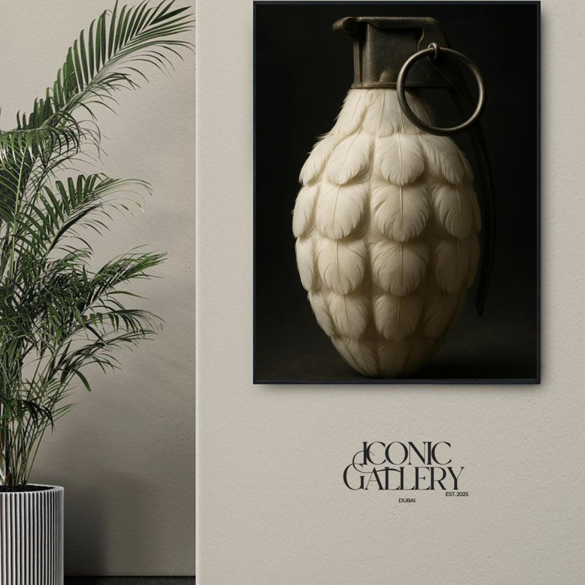 White Feather Grenade