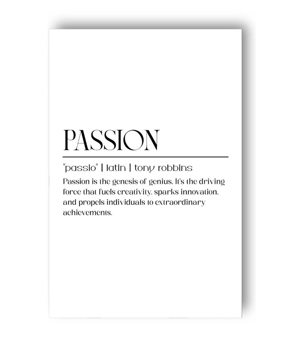 The Essence of Passion