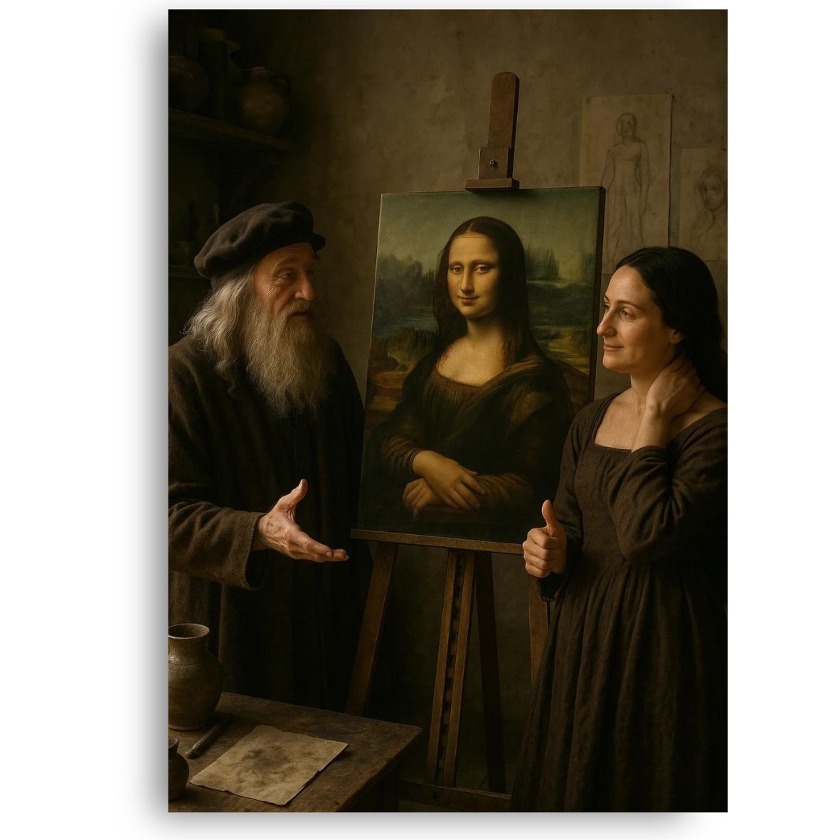 The Mona Moment