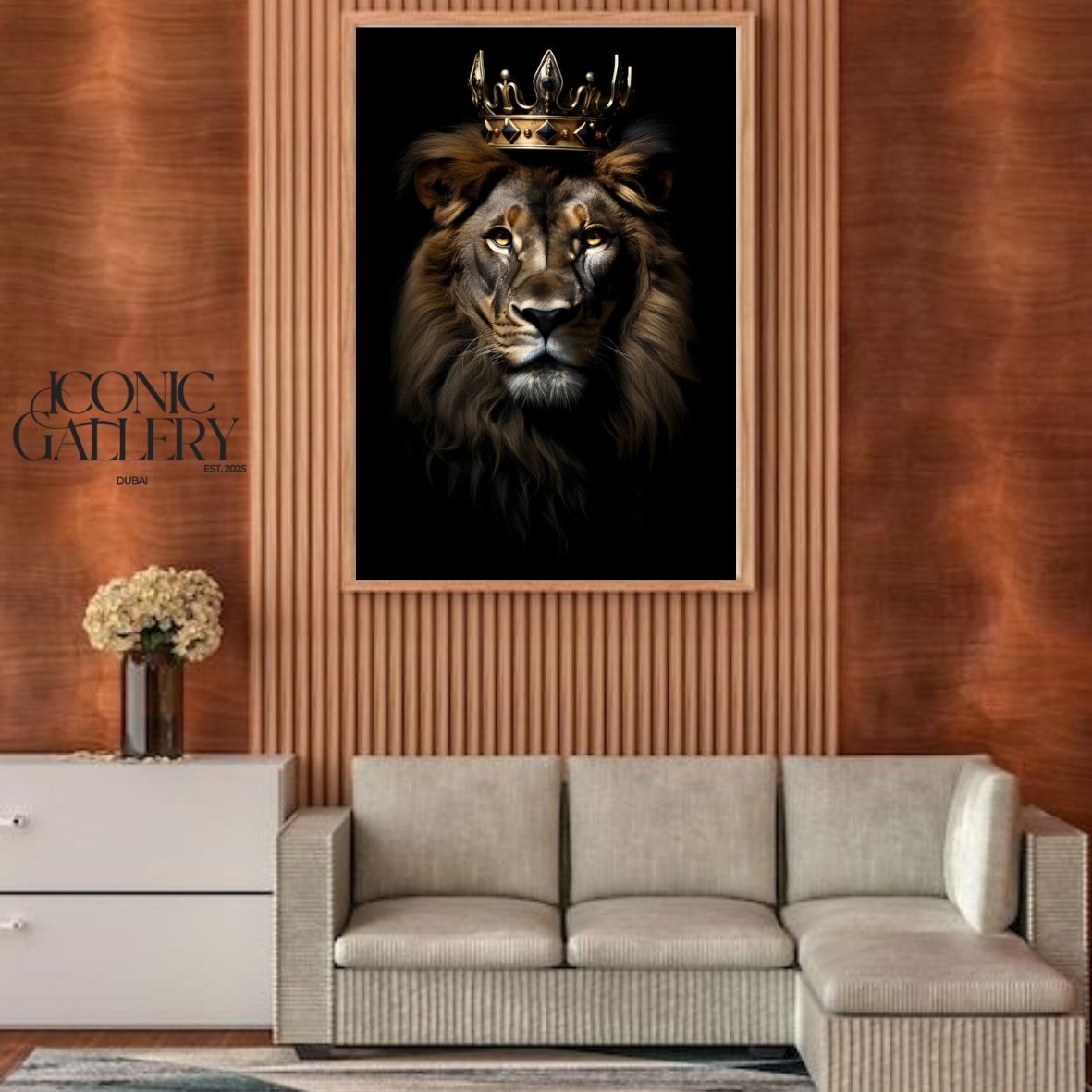 Crowned Lion