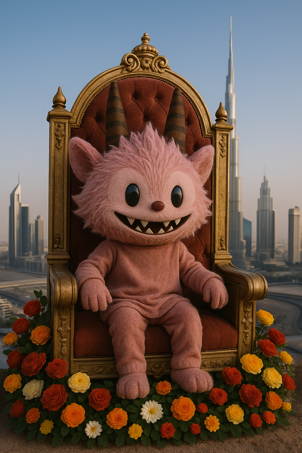 Labubu Pink in Dubai