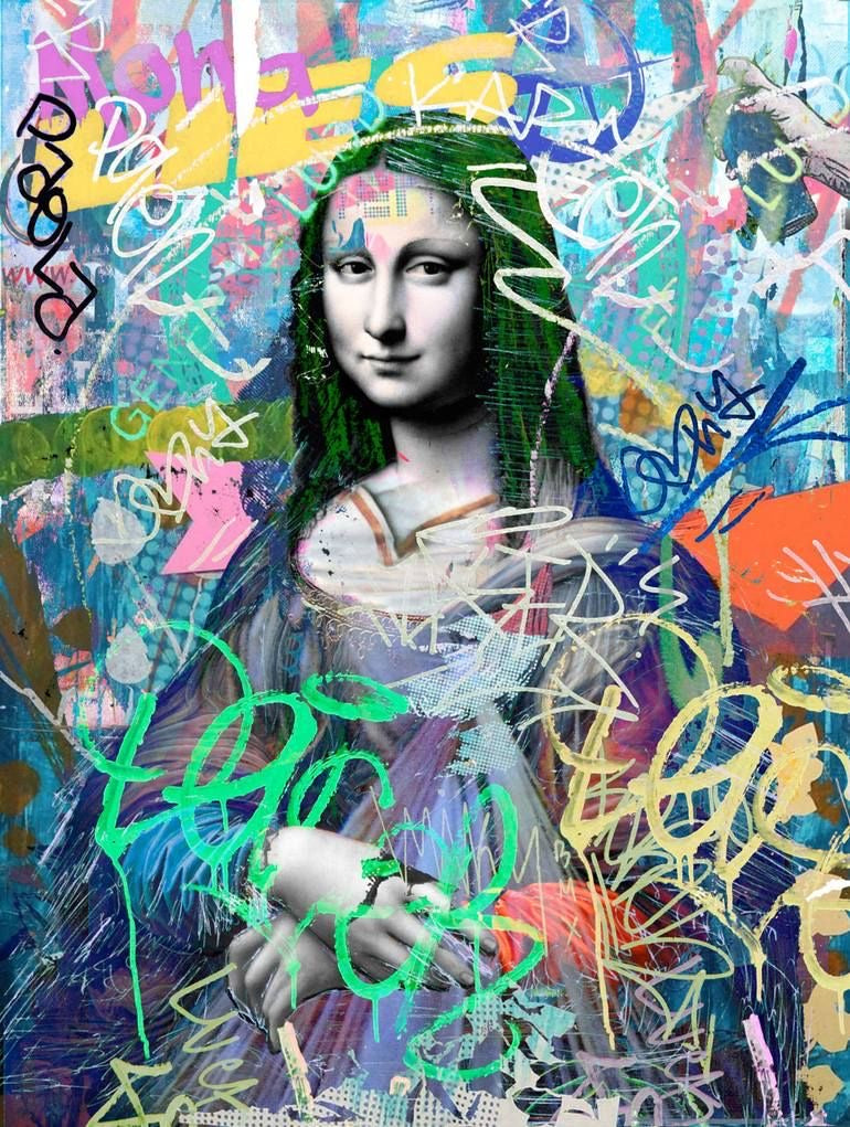 Graffiti Mona